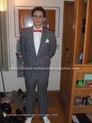 Pee Wee Herman Homemade Halloween Costume