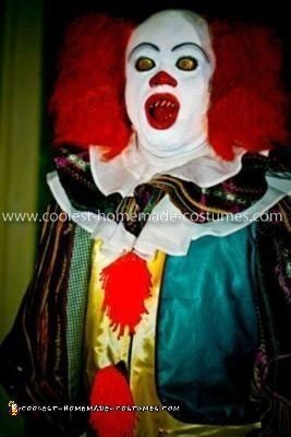 Homemade Pennywise Clown Costume