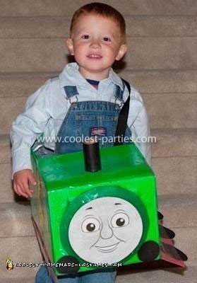 Homemade Percy Train Costume