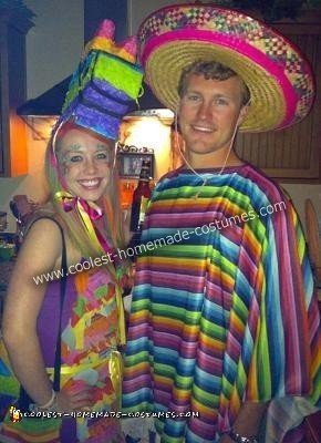 Piñata Couple Costume