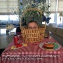 Homemade Picnic Table Costume