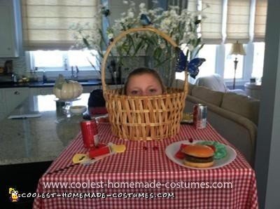 Homemade Picnic Table Costume