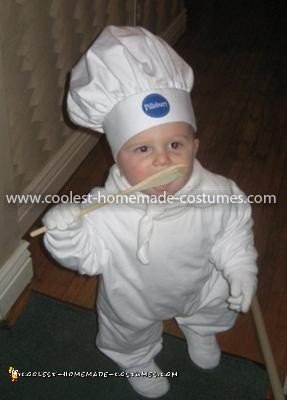 Coolest Pillsbury Doughboy Baby Costume 6