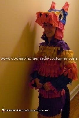 Homemade Pinata Costume