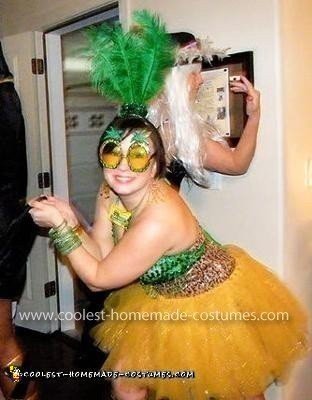 Homemade Pineapple Costume