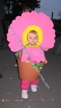 Little Pink Daisy Costume