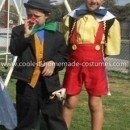 Homemade Pinocchio and Lampwick Couple Costume