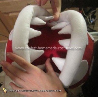 Homemade Piranha Plant from Mario Bros Costume