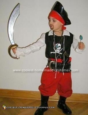 Pirate Jack Sparrow Homemade Halloween Costume