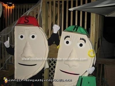 Jalapeño Hanna and Sauerkraut Saul Costumes