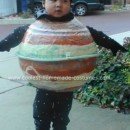 Homemade Planet Jupiter DIY Costume with Skinny Ring