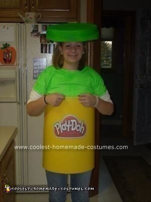 Homemade Play-Doh Costume