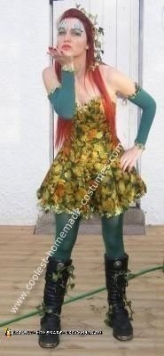 Homemade Poison Ivy Costume