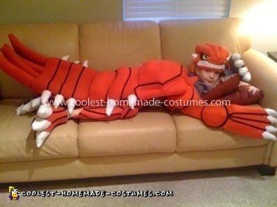 Homemade Pokemon Groudon Costume