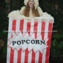 Homemade Popcorn Costume