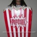Homemade Popcorn Halloween Costume