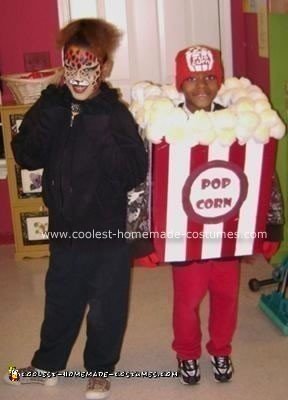 Popcorn Homemade Halloween Costume