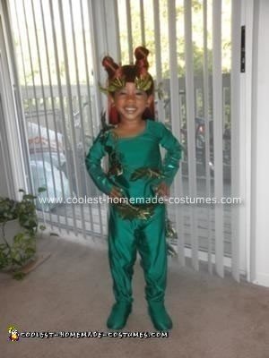 Posion Ivy Homemade Halloween Costume