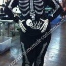 Homemade Pregnant Skeleton Costume