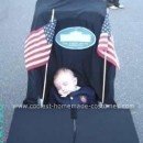 Homemade Presidential Baby Stroller Costume