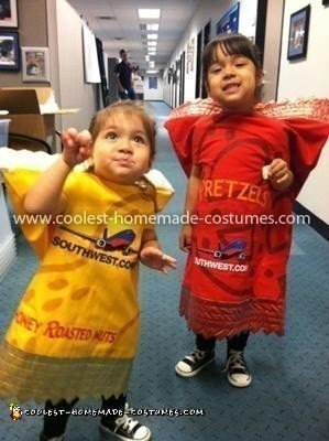 Coolest Pretzel and Peanuts Couple Costume