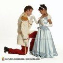 Homemade Prince Charming and Cinderella Costume
