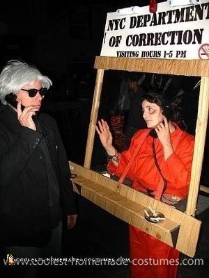 Prisoner in a Visiting Booth Costume
