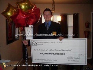 Coolest Publishers Clearing House Winner Costume