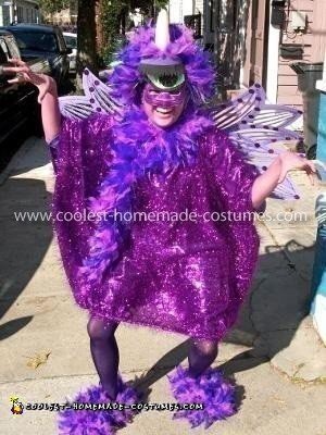 Homemade Purple People Eater Costume