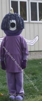 Homemade Purple People Eater Costume