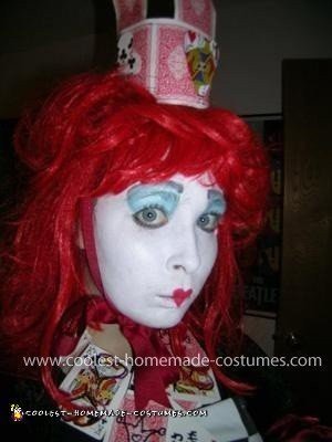 Homemade Queen Of Hearts Costume