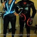 Homemade Quorra and Rinzler Tron Legacy Couple Costume