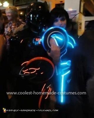 Homemade Quorra and Rinzler Tron Legacy Couple Costume