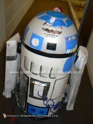 Homemade R2D2 Costume