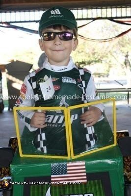 Homemade Race Car Costume