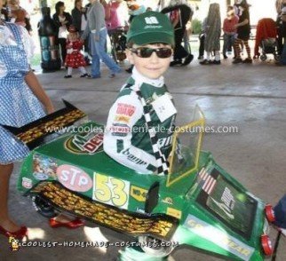 Homemade Race Car Costume