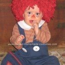 Homemade Raggedy Andy Halloween Costume