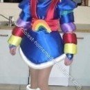 Homemade Rainbow Brite Costume