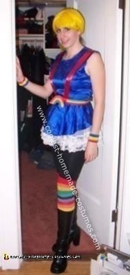 Rainbow Brite Homemade Halloween Costume