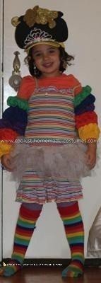 Homemade Rainbow Costume