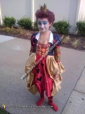 Homemade Red Queen Costume