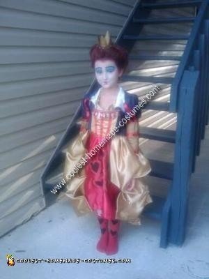Homemade Red Queen Costume