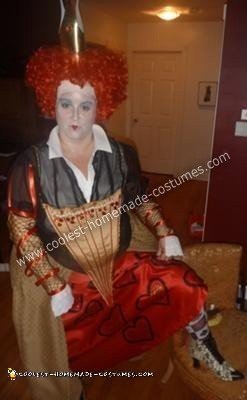 Red Queen from Alice in Wonderland Adult Halloween Costume