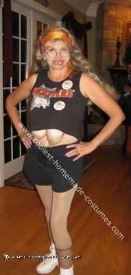 Homemade Retired Hooters Girl Costume