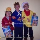 Homemade Rice Krispies Group Costume