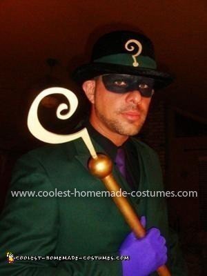 Homemade Riddler Costume