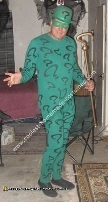 Homemade Riddler Costume