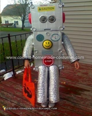 Homemade Riley Robot 9000 Costume