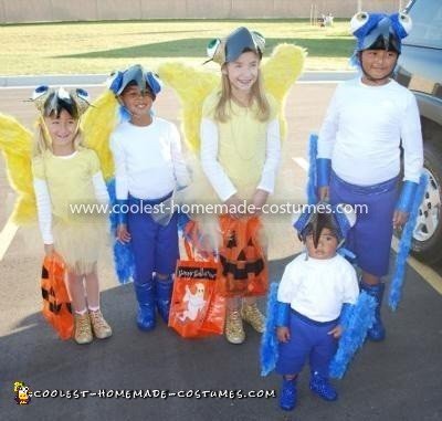 Coolest Rio Birds Group Costume 2