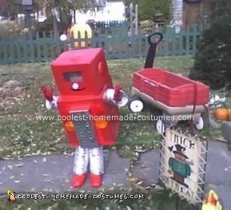 Homemade Robot Costume